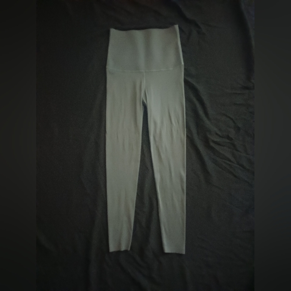 Women's High-Waisted Gray Leggings